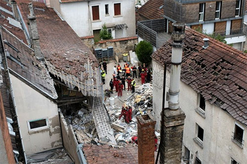 La explosión en un edificio en Francia por un posible intento de suicidio